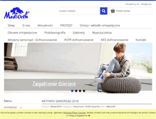 Tablet Screenshot of med-orth.pl